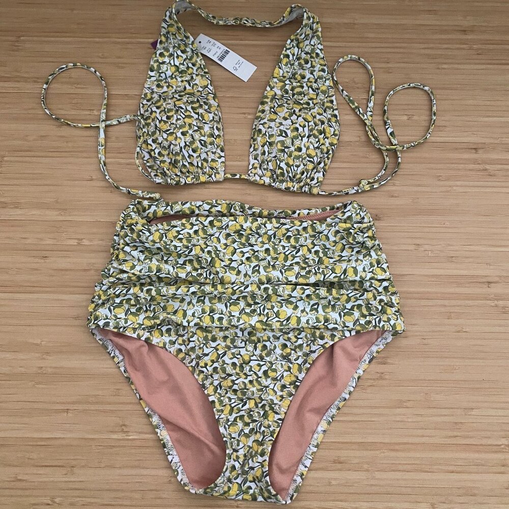 J. Crew Liberty Eliza's High-Waisted Bikini - NWT